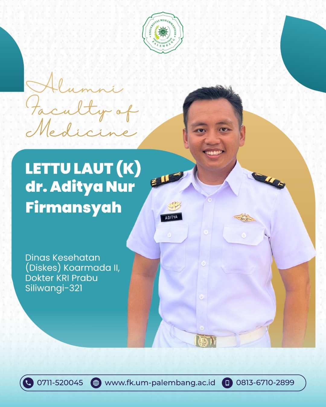 Lettu Laut (K) dr. Aditya Nur Firmansyah