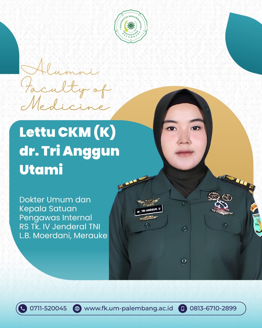 Lettu CKM (K) dr. Tri Anggun Utami